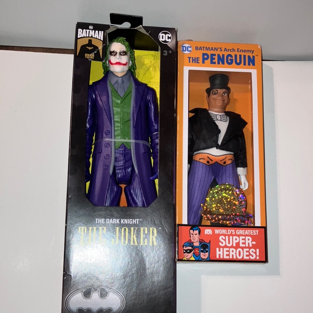 DC Batman 85th‎ Anniversary Joker and the Penguin Pair